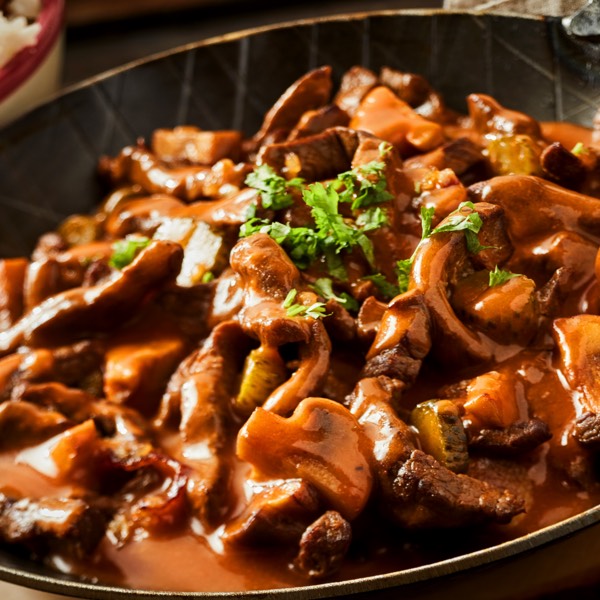 Beef Stroganoff: next level comfort food