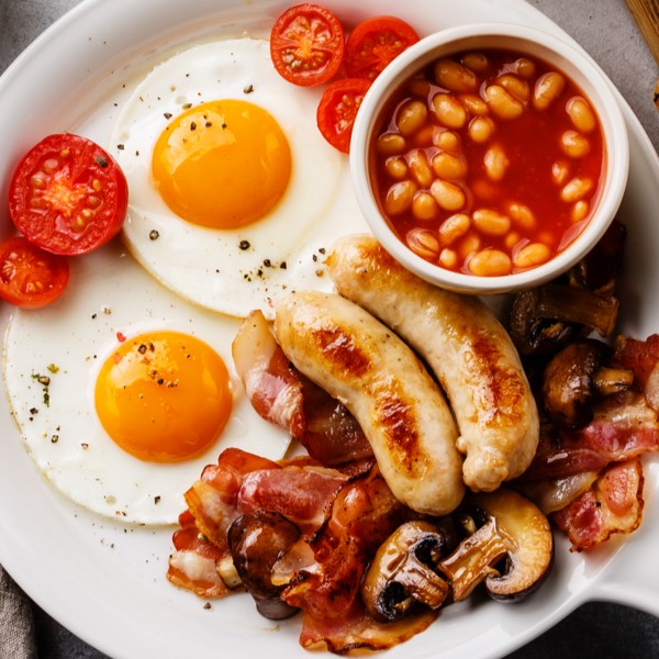 Full English Breakfast: the Great British breakfast of champions