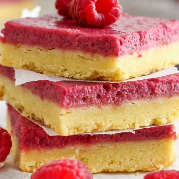Raspberry Lemon Bars: desserts with more zest